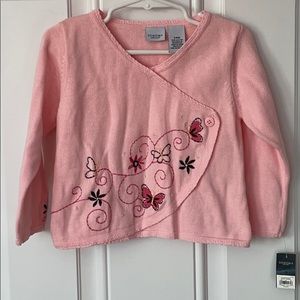 Sweater with embroidery